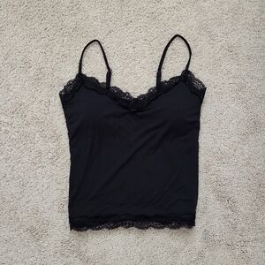 Suuksess Black Lace Padded Cami Size Xs